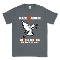 Charcoal Heather black rock and roll Classic Tee - artisFamous