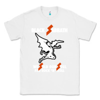 White black rock and roll Classic Tee - artisFamous