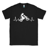 Black dirt bike Classic Tee - artisFamous