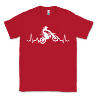 Red dirt bike Classic Tee - artisFamous