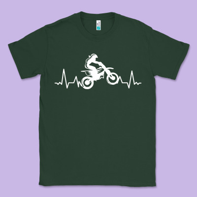Dirt Bike Classic Tee Designed By Artisfamous