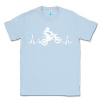 Dusty Blue dirt bike Classic Tee - artisFamous