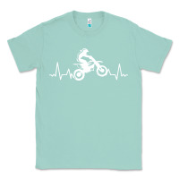 Seafoam dirt bike Classic Tee - artisFamous