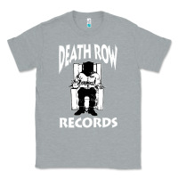 Heather Grey death row records black Classic Tee - artisFamous