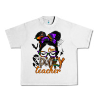 Lunar Rock one spooky teacher Urban Heavy Tee - SublimationCraftShop