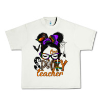 Pistachio one spooky teacher Urban Heavy Tee - SublimationCraftShop