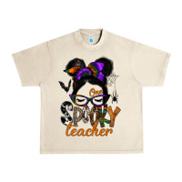 Sandshell one spooky teacher Urban Heavy Tee - SublimationCraftShop