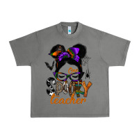 Tornado one spooky teacher Urban Heavy Tee - SublimationCraftShop