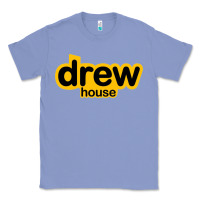 Colony Blue drew smile house Classic Tee - artisFamous
