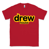 Red drew smile house Classic Tee - artisFamous