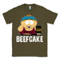 Army Green beefcake Classic Tee - artisFamous