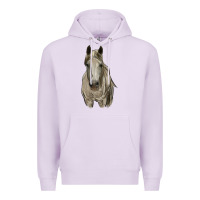 Lilac horse Premium Hoodie - RanaPortraitStore