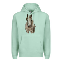 Seafoam horse Premium Hoodie - RanaPortraitStore