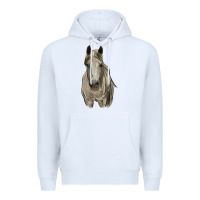 White horse Premium Hoodie - RanaPortraitStore