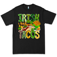 Black Irish i Had Tacos Premium Tee - CowhideDigitalArt
