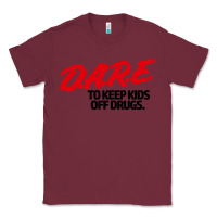 Burgundy dare shirt Classic Tee - artisFamous