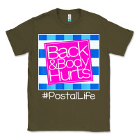 Army Green back and body hurts Classic Tee - artisFamous