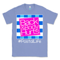 Colony Blue back and body hurts Classic Tee - artisFamous
