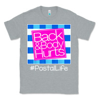 Heather Grey back and body hurts Classic Tee - artisFamous