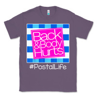 Lavender back and body hurts Classic Tee - artisFamous