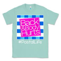 Seafoam back and body hurts Classic Tee - artisFamous