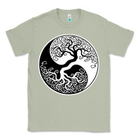 Matcha tree of life yin yang Classic Tee - artisFamous