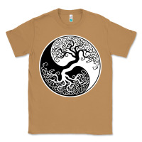 Toasted Coconut tree of life yin yang Classic Tee - artisFamous