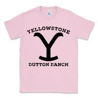 Bubblegum Pink black stone dutton ranch Classic Tee - artisFamous
