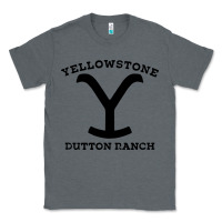 Charcoal Heather black stone dutton ranch Classic Tee - artisFamous