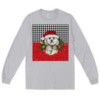 Moon Dust Christmas Bichon frise dog Long Sleeve Tee - BarkalooDesign