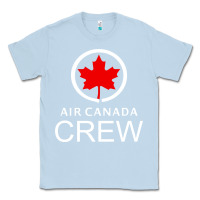 Dusty Blue aviation air canada crew Classic Tee - artisFamous