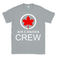 Heather Grey aviation air canada crew Classic Tee - artisFamous