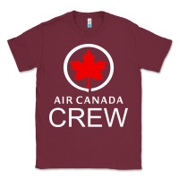 Burgundy aviation air canada crew Classic Tee - artisFamous