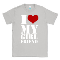 Moon Dust i heart my girlfriend shirt Classic Tee - artisFamous