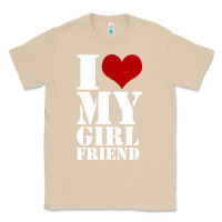 Mushroom i heart my girlfriend shirt Classic Tee - artisFamous