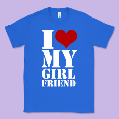 I Heart My Girlfriend Shirt Classic Tee Designed By Artisfamous
