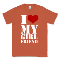 Copper i heart my girlfriend shirt Classic Tee - artisFamous