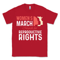 Red women’s march for reproductive rights pro choice feminist, women’s Classic Tee - artisFamous