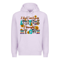 Lilac i dont need your attitude i brought my own Premium Hoodie - AdoDesignShop