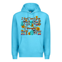 Ocean Blue i dont need your attitude i brought my own Premium Hoodie - AdoDesignShop