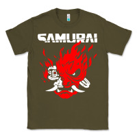 Army Green cyberpunk 2077 Classic Tee - artisFamous