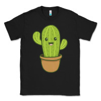 Black happy cactus hug me please Classic Tee - artisFamous