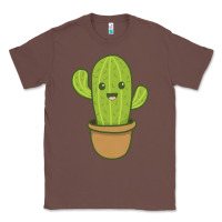 Chestnut happy cactus hug me please Classic Tee - artisFamous