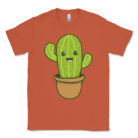 Copper happy cactus hug me please Classic Tee - artisFamous