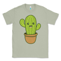 Matcha happy cactus hug me please Classic Tee - artisFamous