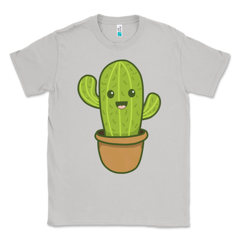 Happy Cactus Hug Me Please Classic Tee by artisFamous | Teevron