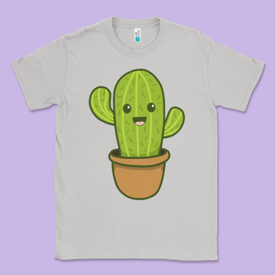 Happy Cactus Hug Me Please Classic Tee Designed By Artisfamous