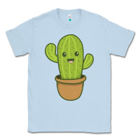 Happy Cactus Hug Me Please Classic Tee | Teevron