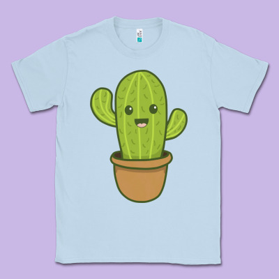 Happy Cactus Hug Me Please Classic Tee Designed By Artisfamous