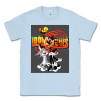Dusty Blue cartoon Classic Tee - artisFamous